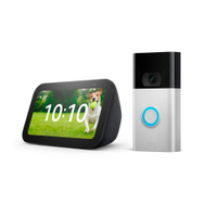 Ring Video Doorbell + Amazon Echo Show 5 (3rd Gen):  was $189.98