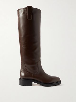 Henry Leather Knee Boots