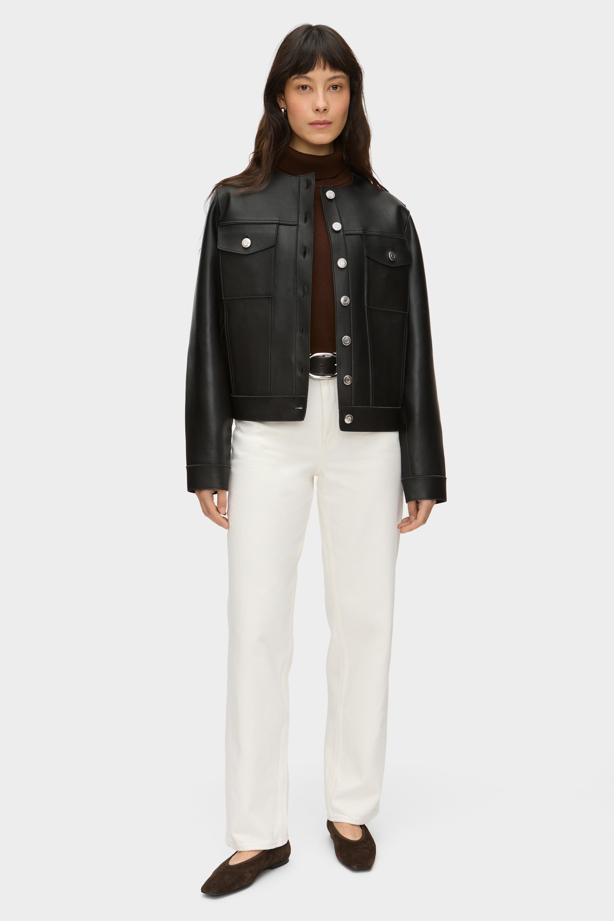 High Rise Straight Leg Jeans