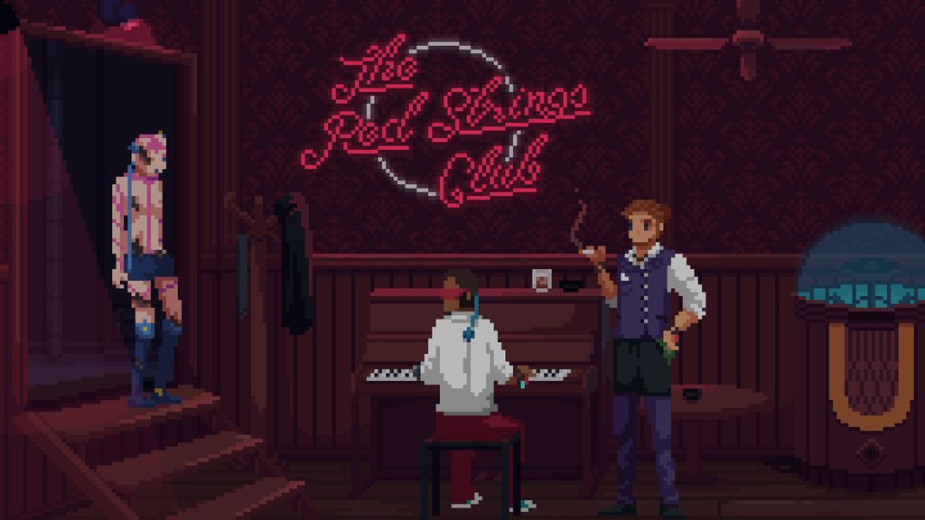 The Red Strings Club Review PC Gamer