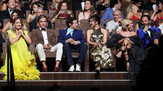 The Don&#039;t Worry Darling cast at Venice Film Festival