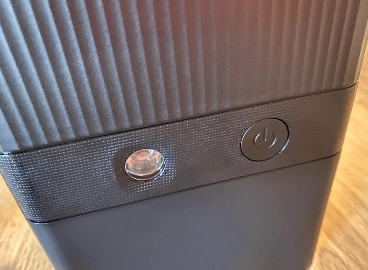 Ravpower Power Station Review Power Button