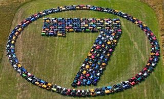 Aerial view of the Caterham Seven range