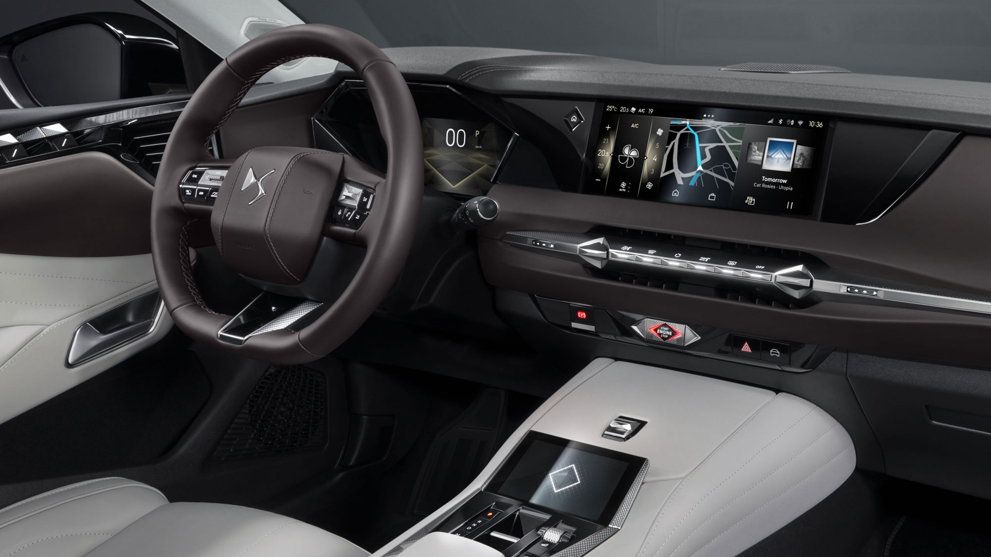 The DS 4 has a sneaky 5-inch touchscreen for distraction-free gesture  control | TechRadar