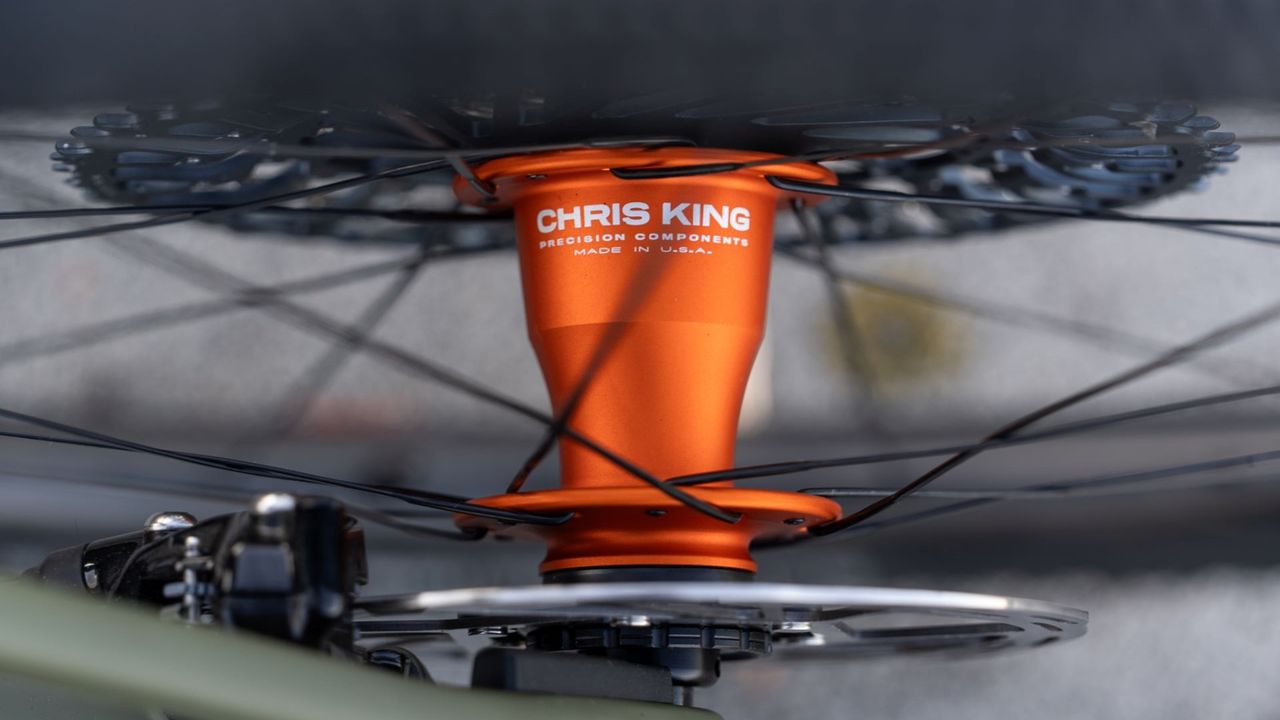 Chris King Precision Components products in &quot;Matte Mango&quot; orange