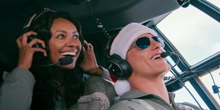 Kat Graham and Alexander Ludwig in Operation Christmas Drop