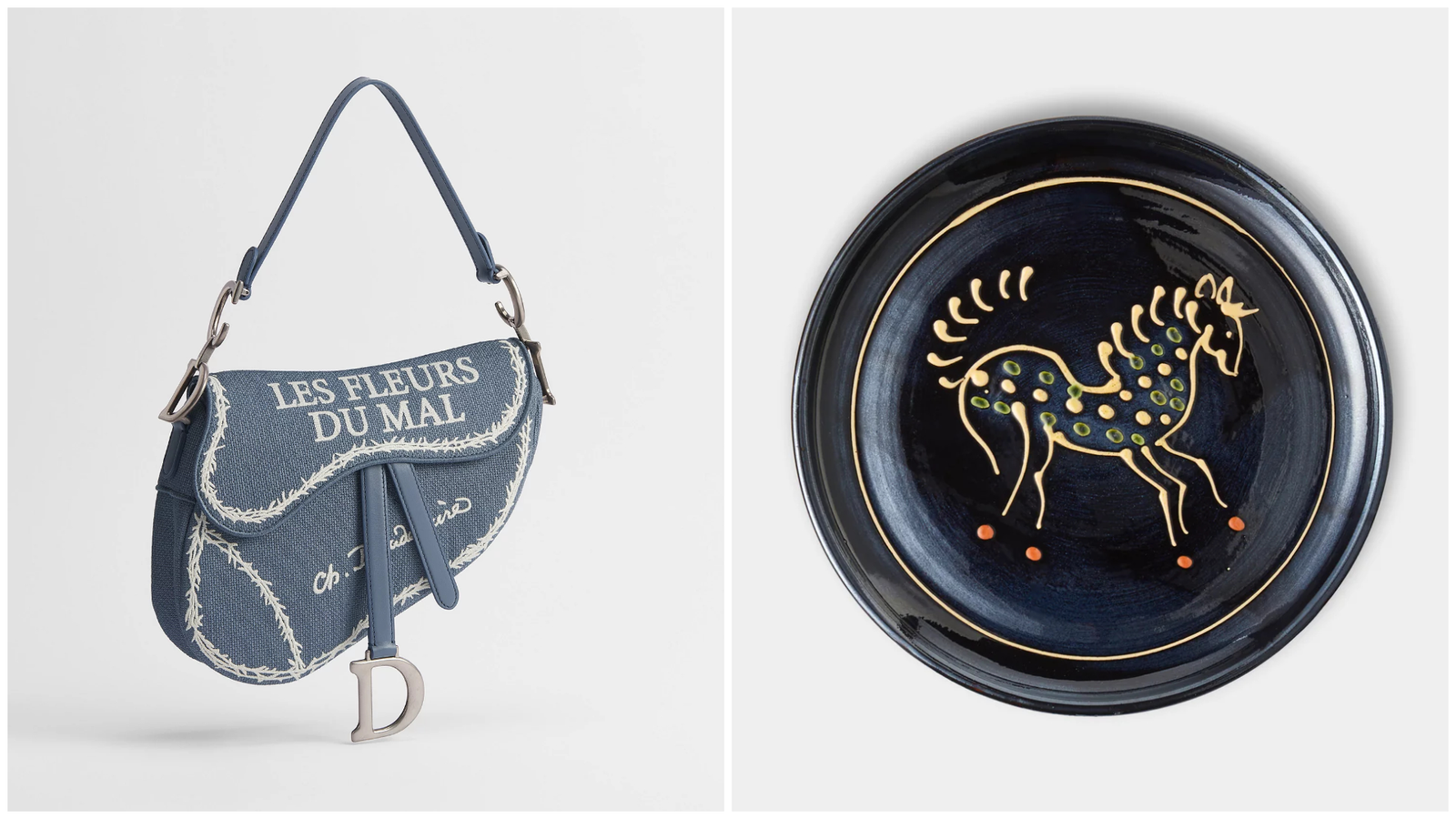 Horse bag and horse plate