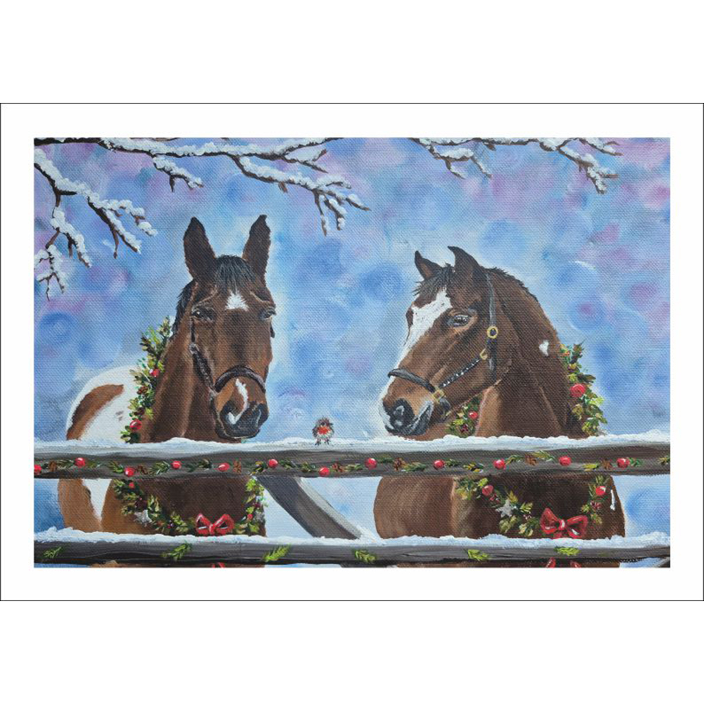 Mark Davies Injured Riders Fund Christmas card