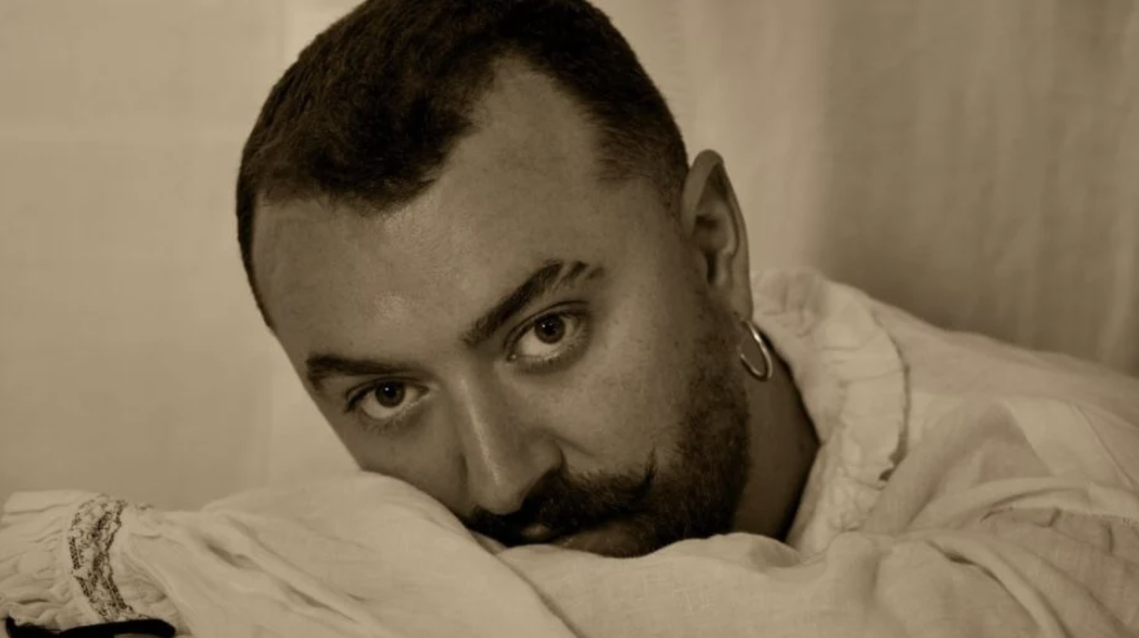 an image of artist Sam Smith as part of their new album Hazel Eyes
