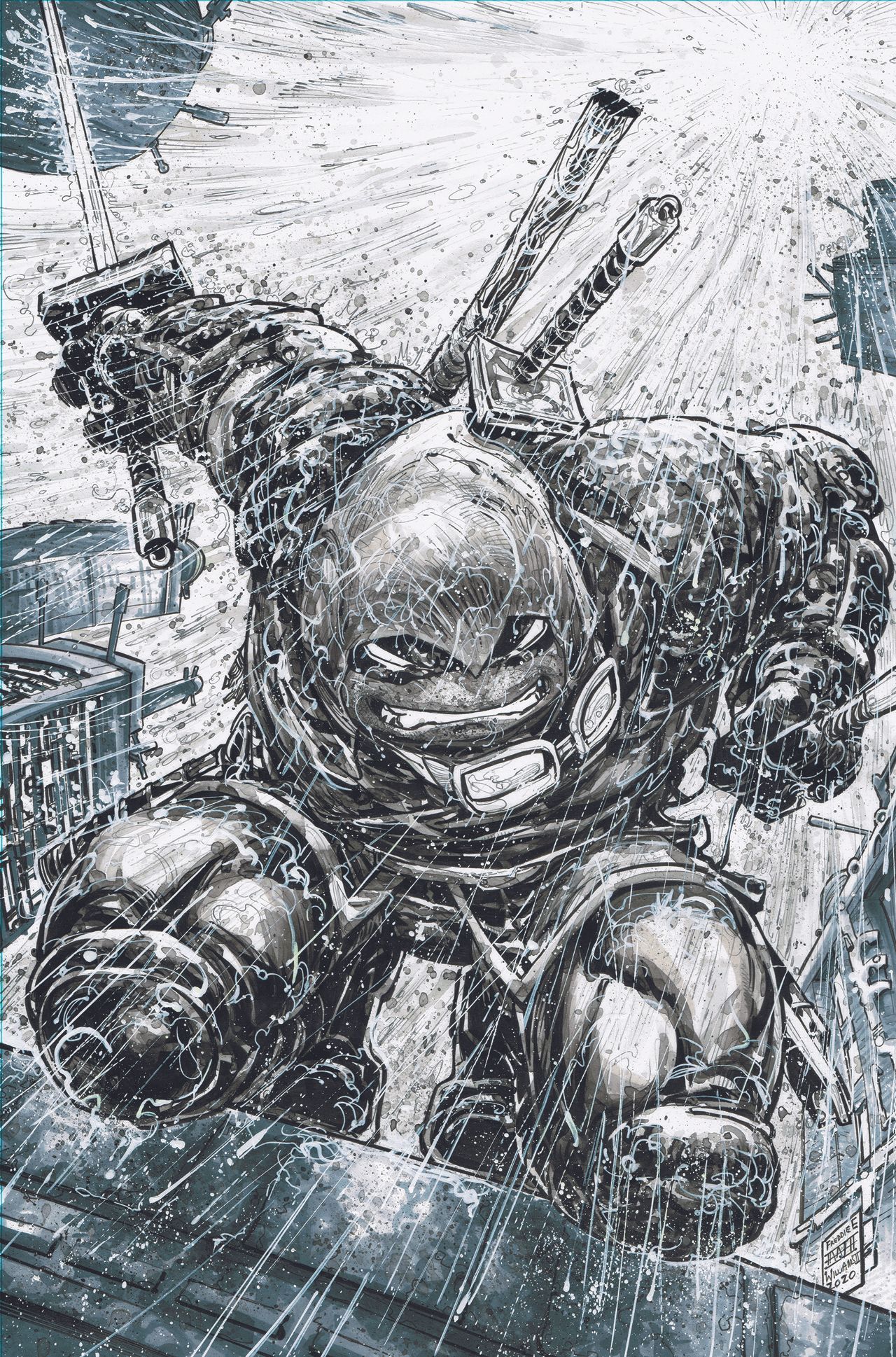 TMNT: The Last Ronin #1 cover
