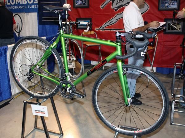 Metal framemaster Carl Strong now offers a fully custom carbon 'crosser.