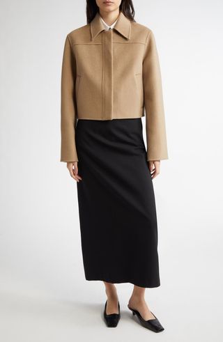 Zhanna Wool & Cashmere Coat