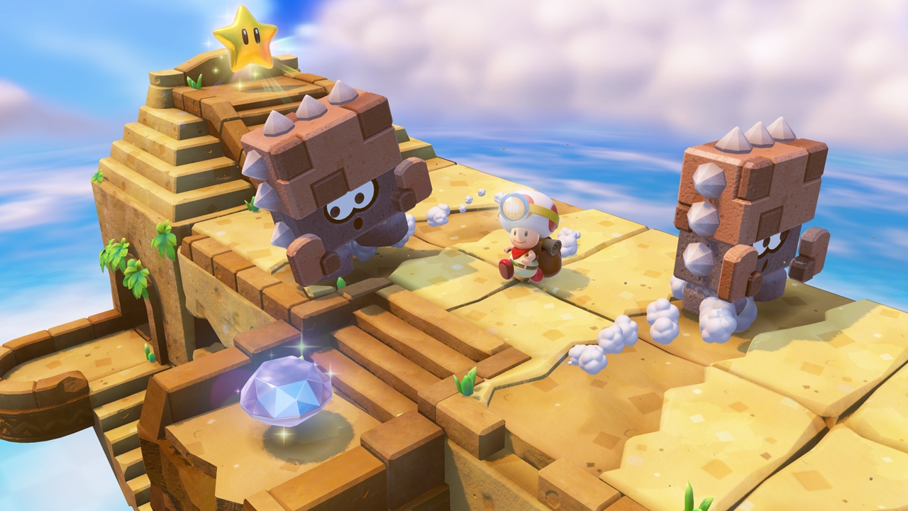 Finding a gem in Captain Toad: Treasure Tracker