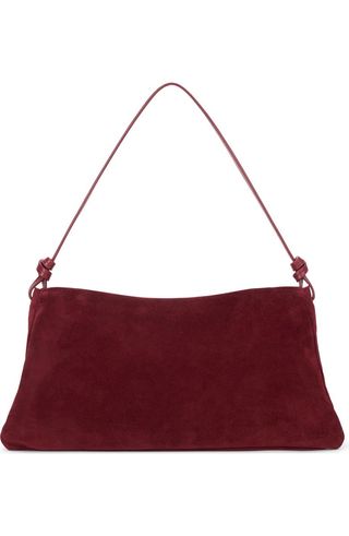 Wally Suede Shoulder Bag