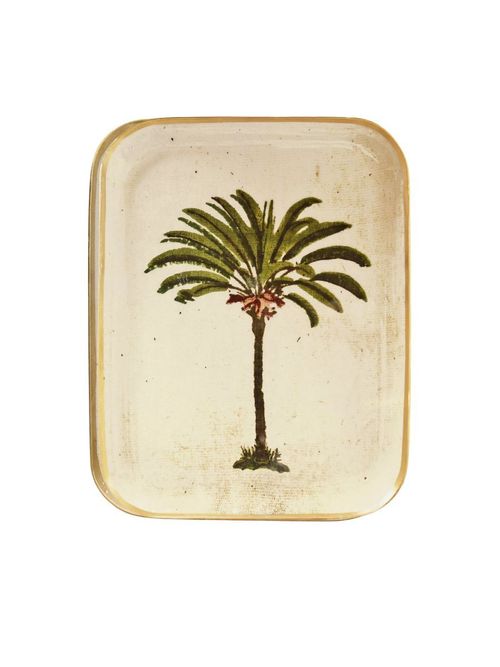 Palm Tree Rectangular Tray