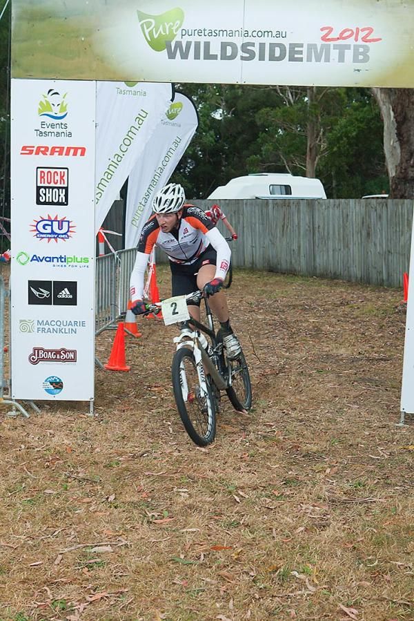 Hot Victorian Paul van der Ploeg took the final stage victory in Strahan.