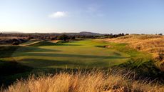 A general view of the fifth hole at The European Club in County Wicklow, Ireland