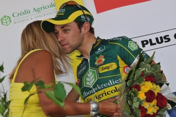 Benjamin Gourgue (Landbouwkrediet) was the most aggressive rider