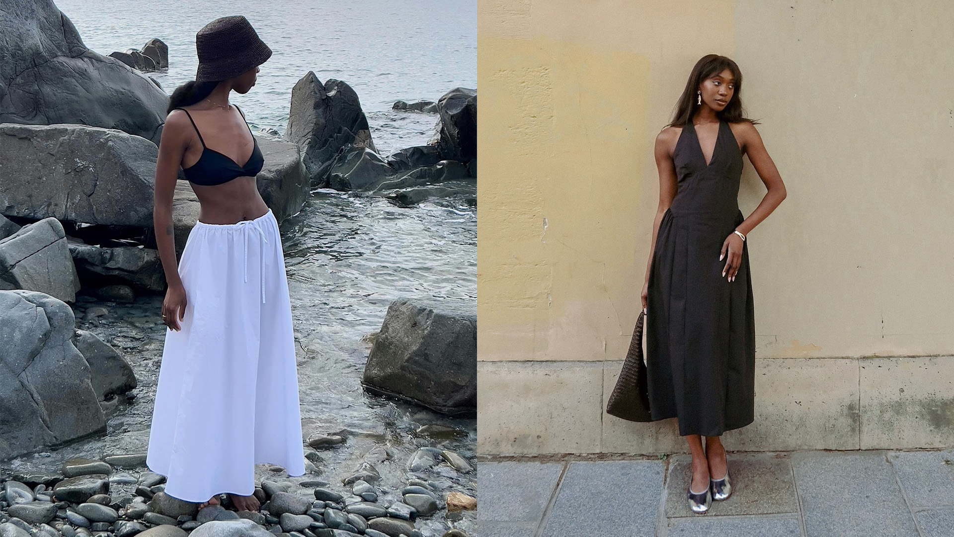 summer outfit collage