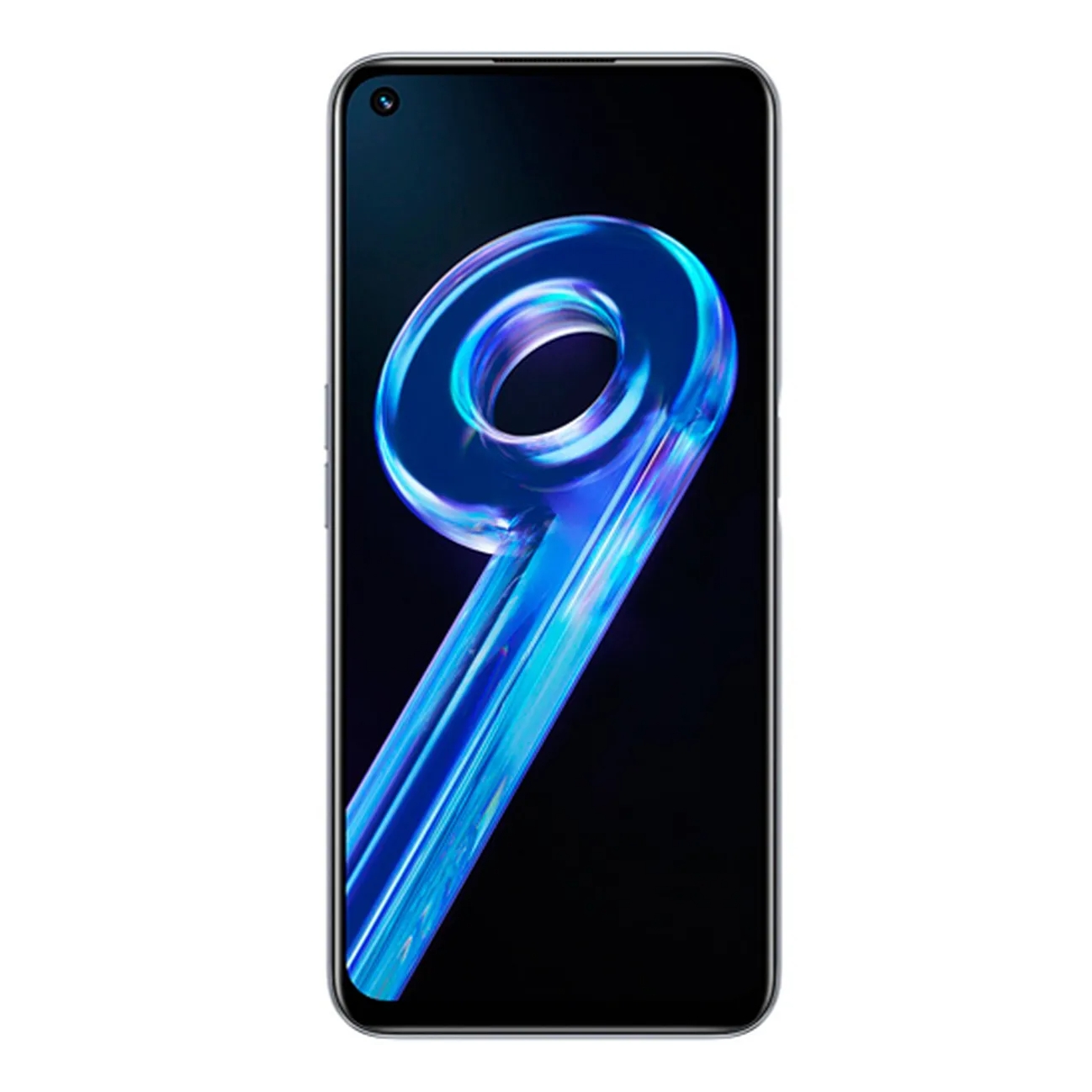 A Realme 9 5G against a white background