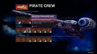 Destiny 2 treasure map upgrades