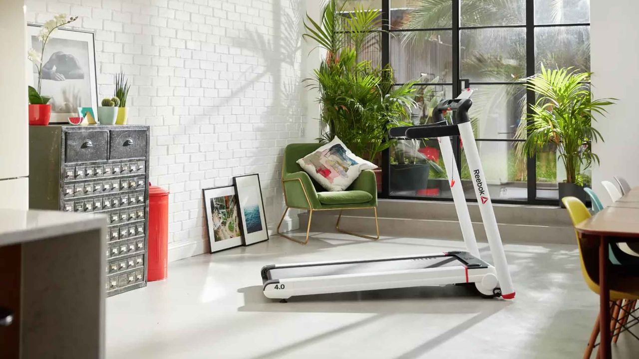 Reebok I Run 4.0 Treadmill in living room