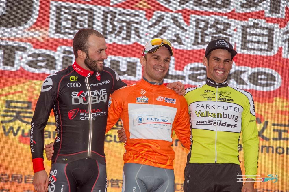 Jakub Mareczko (Southeast) on the final overall winners podium