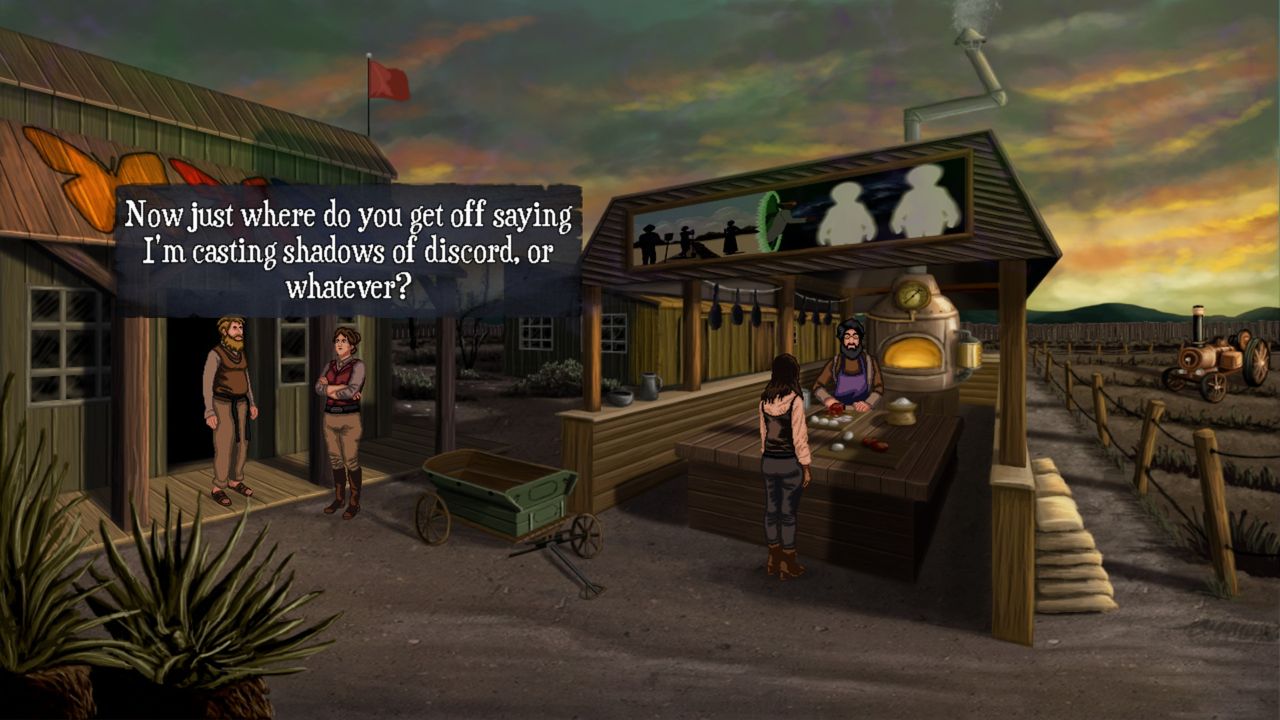 Rosewater, a western point-and-click adventure
