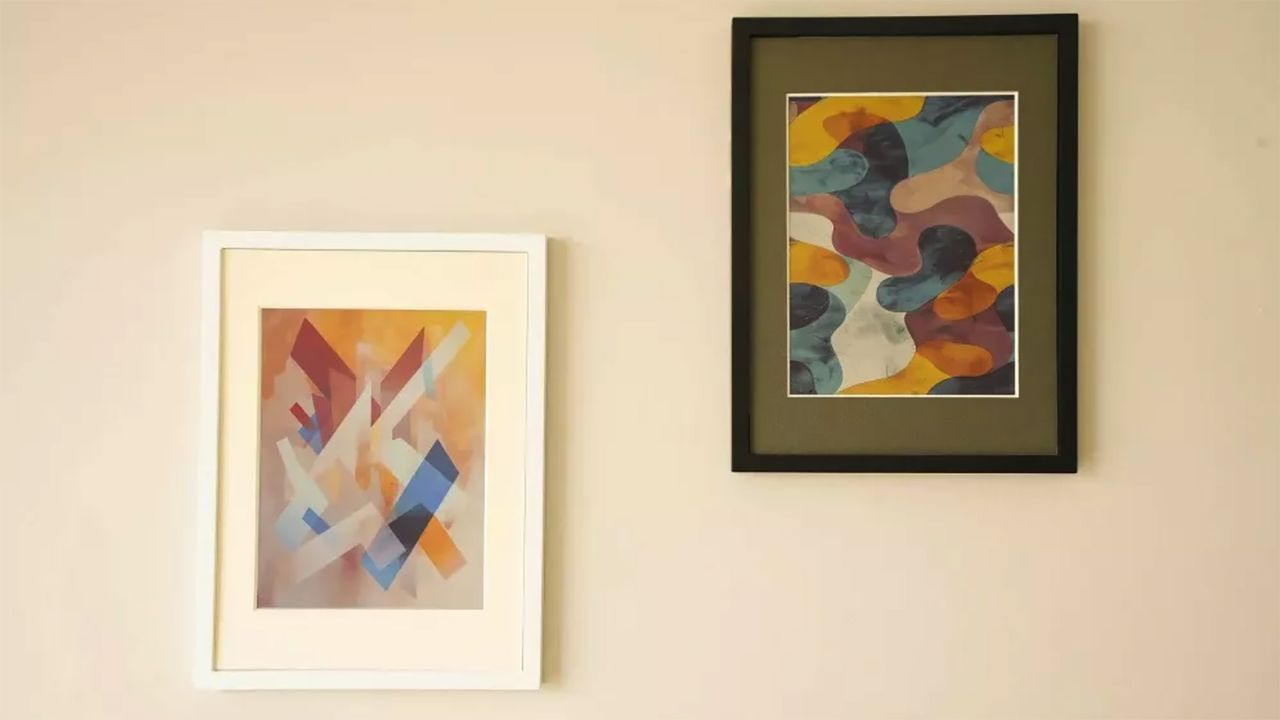 The Reflection e-ink art frame.
