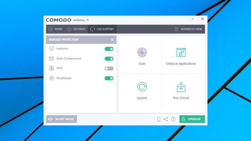 comodo antivirus vs internet security