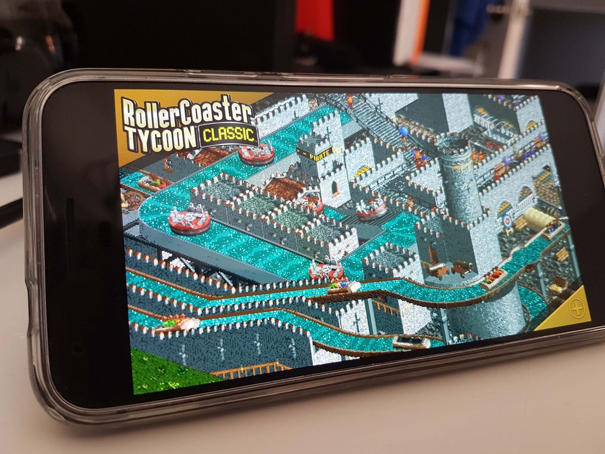 RollerCoaster Tycoon Classic Android Gameplay Video. 