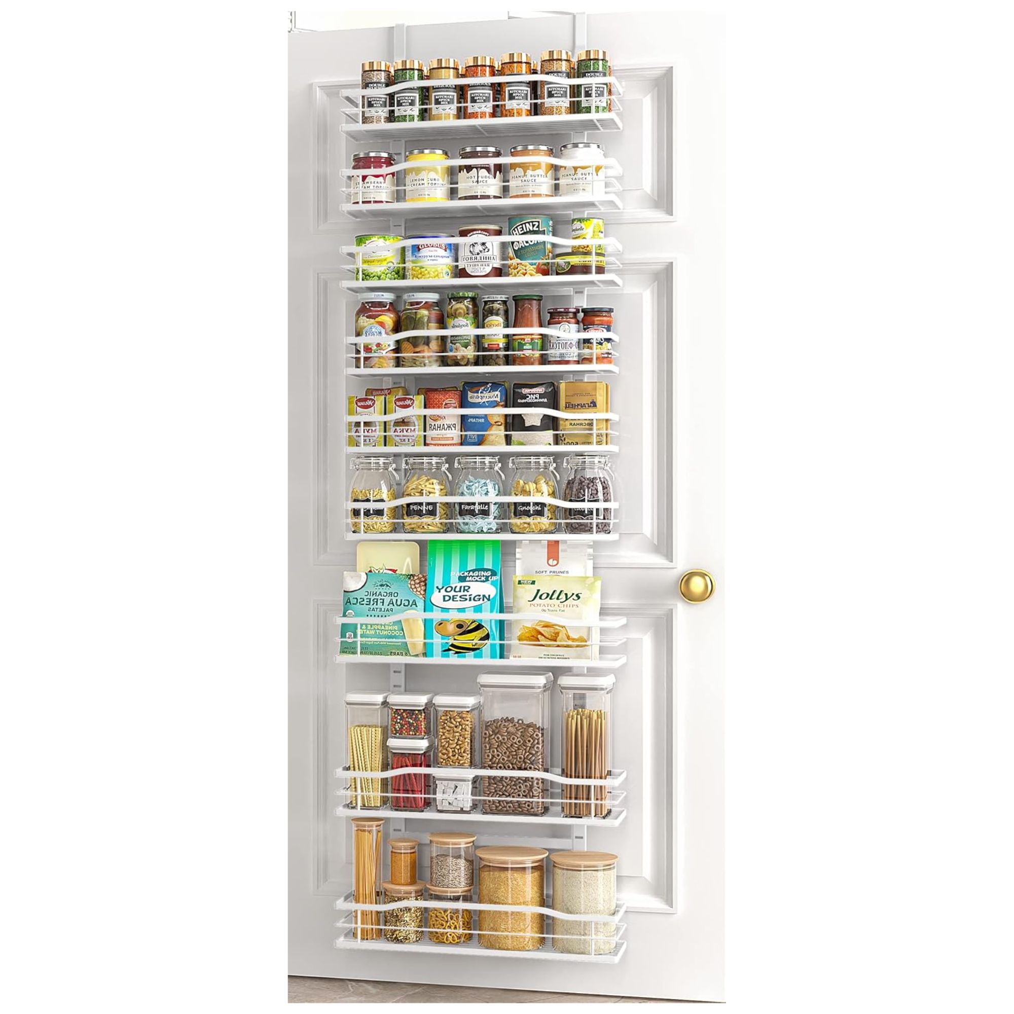 9-Tier Over The Door Pantry Organizer