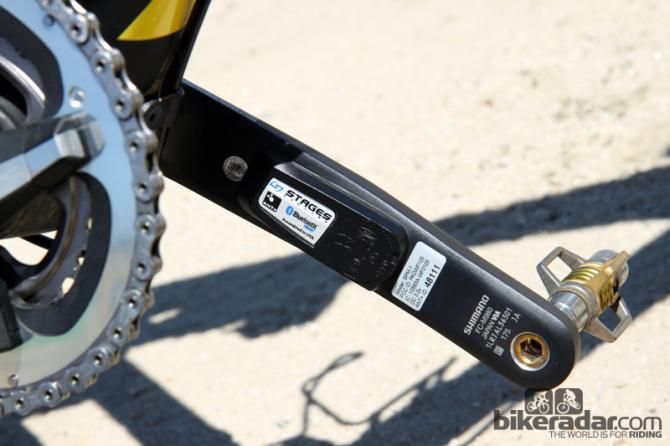 Stages Cycling has provided Geoff Kabush (Scott-3Rox) with its new single-sided power meter.