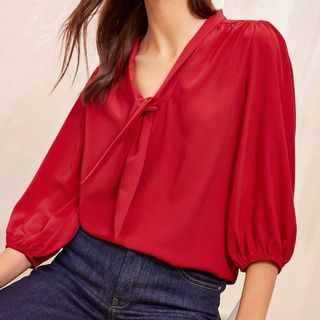 Friends Like These Red Blouse