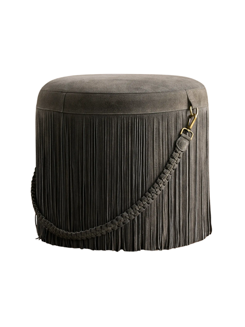 Inesse Fringe Pouf