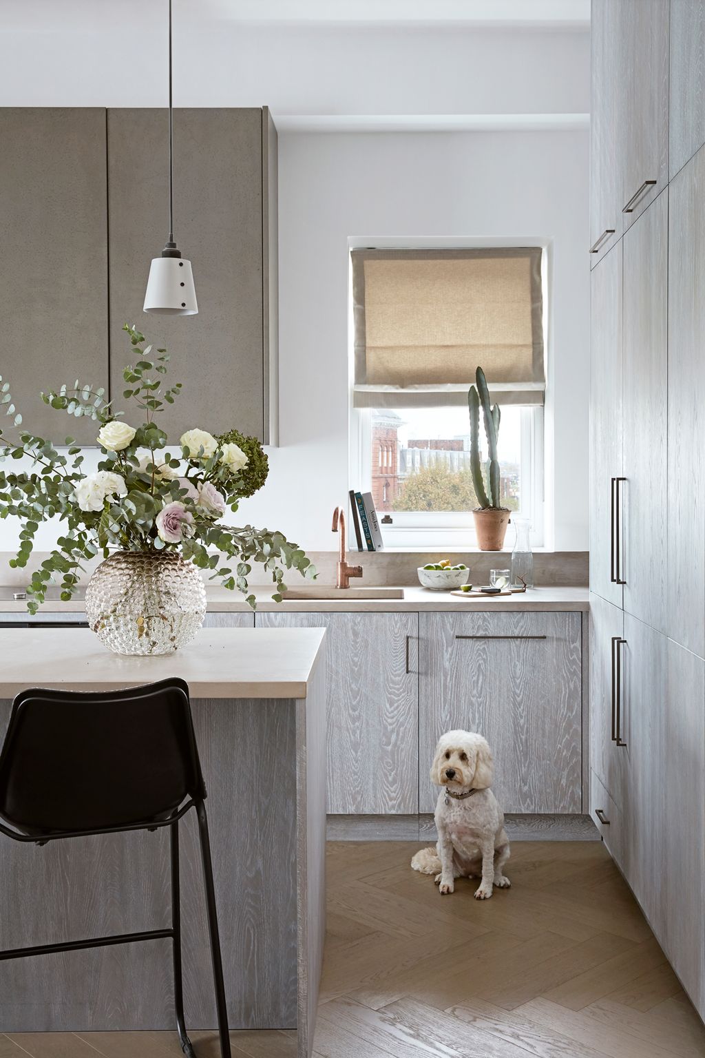 Picture of A Scandinavian Penthouse Apartment with Slanted Ceilings