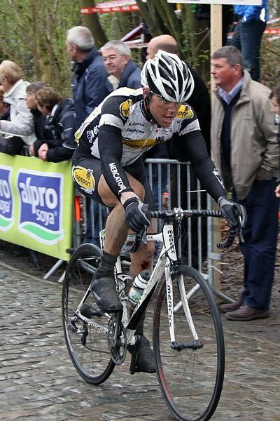 Neo-pro Klaas Lodewyck was in the breakaway with 40 other riders.