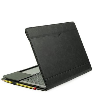 Product shot of TYTX MacBook Pro Leather Case, one of the best MacBook Pro cases