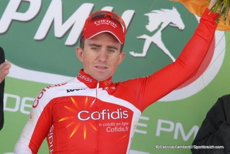 Samuel Dumoulin (Cofidis) leads the Coupe de France after Tro-Bro Leon