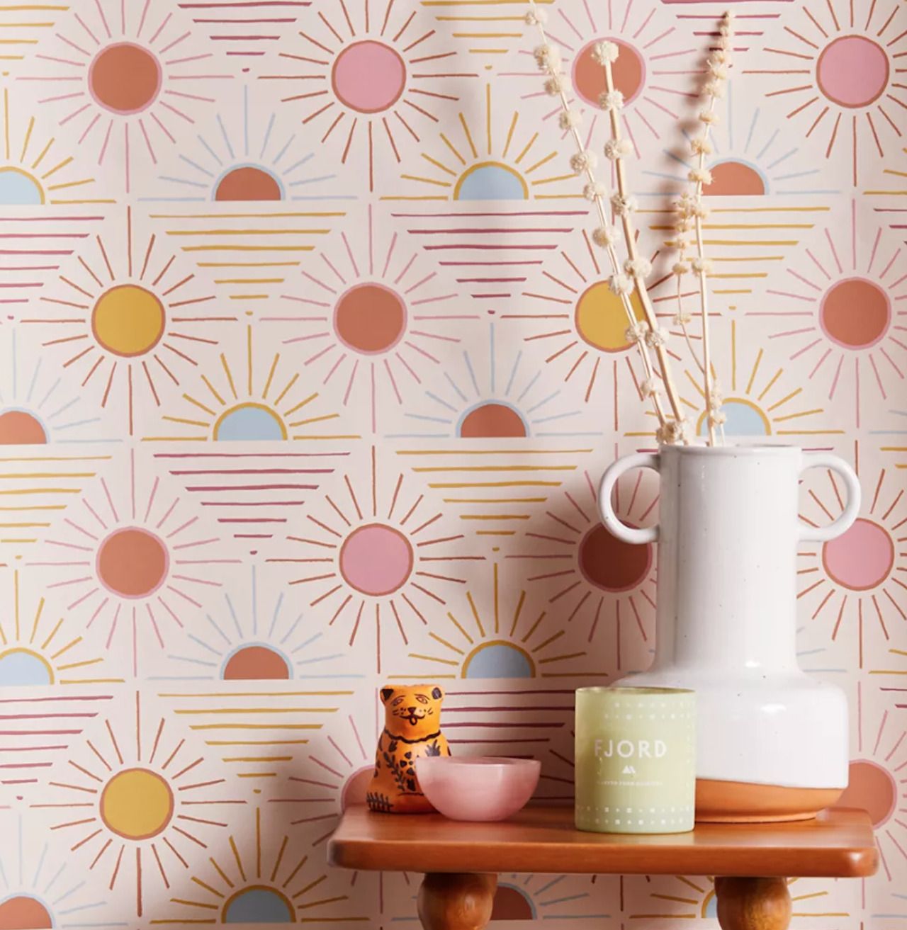 Wallpaper Geo Sun yang dapat dilepas