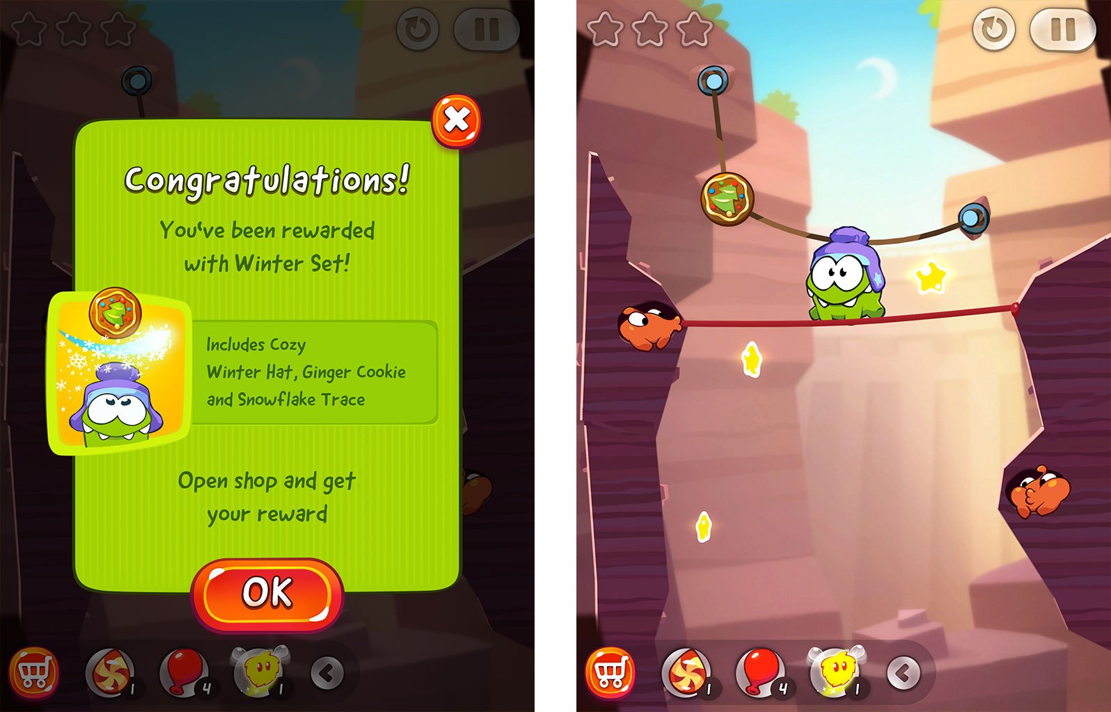 Как проходить ам ням 2. Guide Cut the Rope 2.