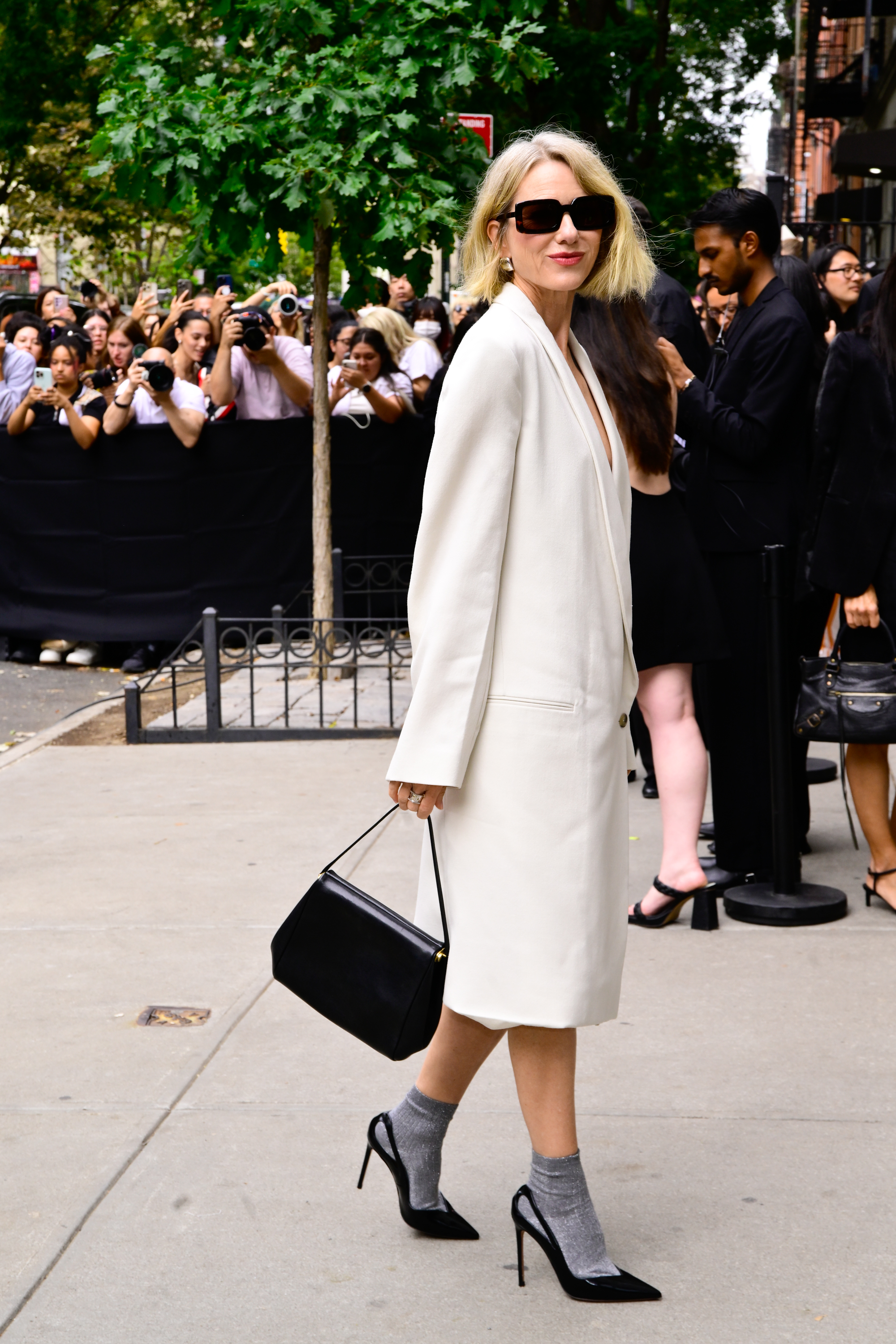 Naomi Watts at calvin klein show