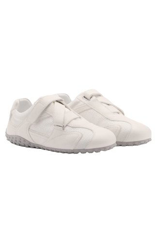 Canvas Leather Sneakers - Women | Mango Usa 