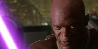 Samuel L. Jackson as Mace Windu in Star Wars: Episode III - Revenge of the Sith
