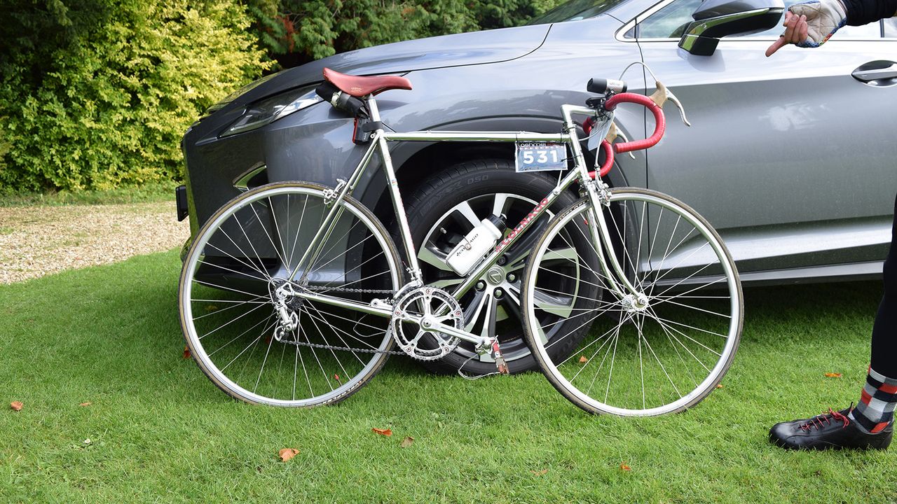 A stunning chrome machine