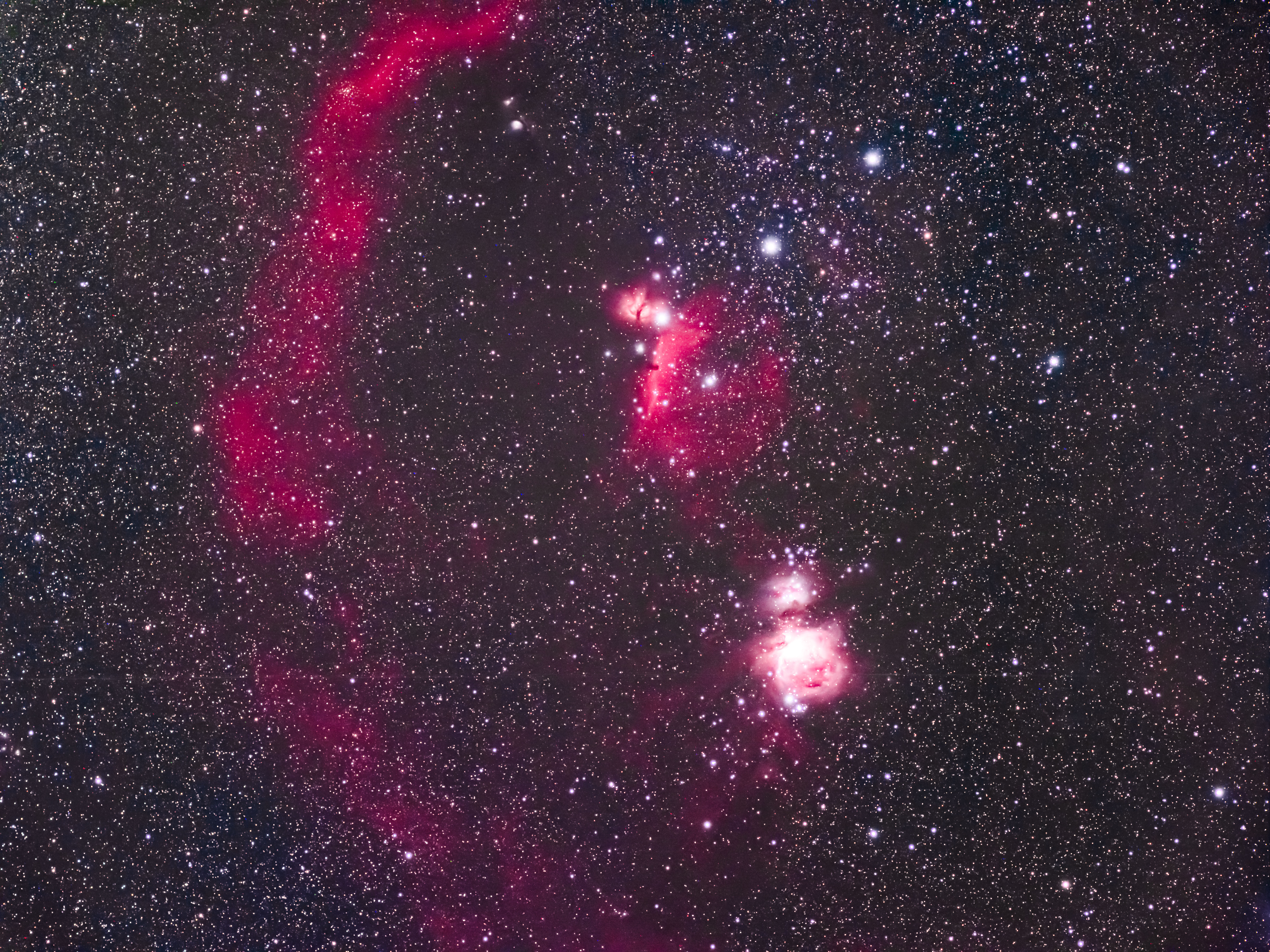 OM System E-M1 Mark III Astro sample astrophotography image