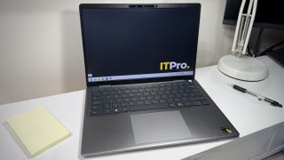 The Dell Latitude 7455 on a desk