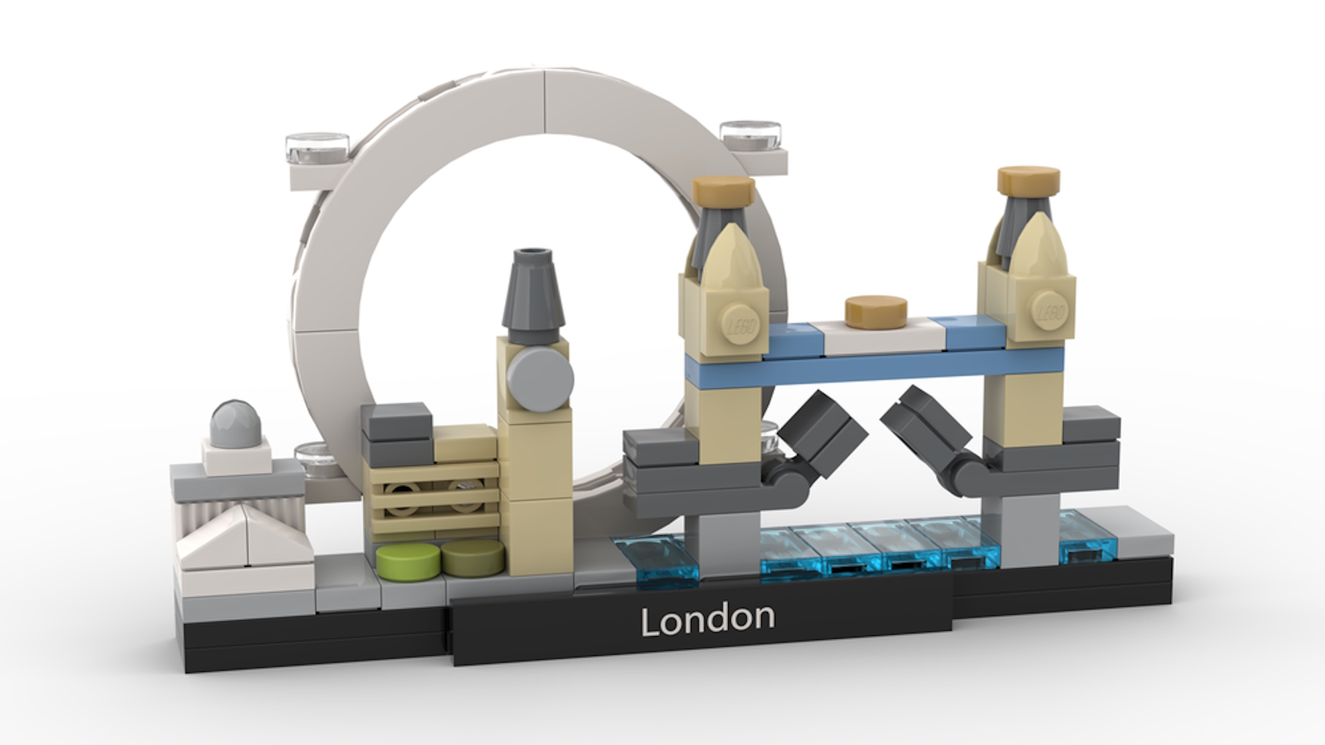 Horizonte de Londres Mini Lego MOC