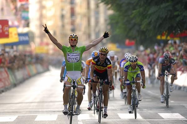 Andre Greipel takes his second stage in a row.