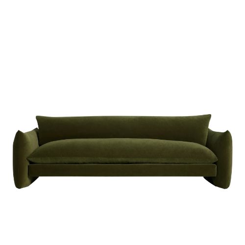 Lulu &amp;amp; Georgia, Banks Sofa, Loden Velvet 84"